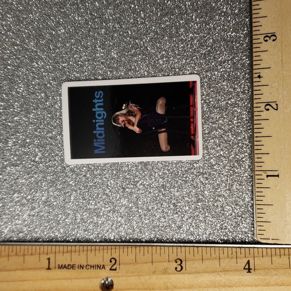 MUSIC Taylor Swift Waterproof Sticker midnights concert - Picture 2 of 8